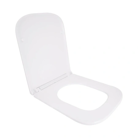 Сидіння для унітаза Qtap (Cardinal 620), White, з мікроліфтом Slim Duroplast, Quick Release