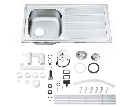 Фото Мийка для кухні з ексцентриком GROHE K-SERIES K 200