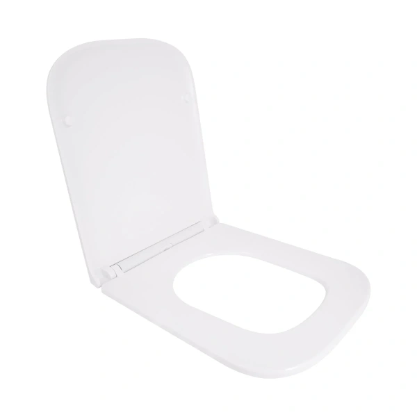 Сидіння для унітаза Qtap (Cardinal 620), White, з мікроліфтом Slim Duroplast, Quick Release