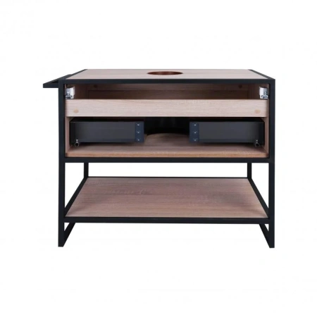 Тумба для підлоги Qtap Taurus 800х616х469 Whitish oak зі стільницею