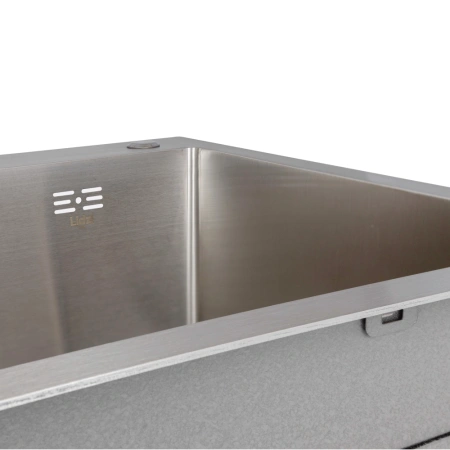 Фото Кухонна мийка з нержавіючої сталі Lidz 78*49L крило ліворуч 3,0/1,0 мм Brushed Steel
