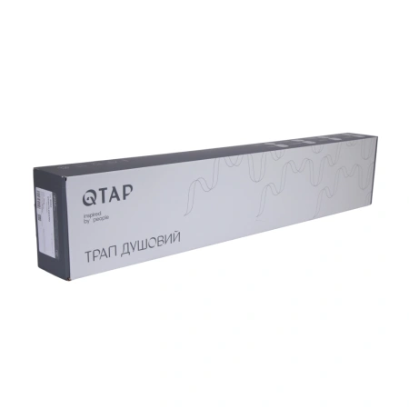 Трап для душу з сухим затвором під плитку 700 мм (універсальний) Qtap