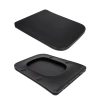 Унітаз підвісний Qtap Gemini Ultra Quiet 485×340×350 мм, Matt Black, з сидінням Slim Duroplast / Soft-close / Quick Release