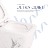Унітаз підвісний Qtap Tern Ultra Quiet 520×345×325 мм, Marble, з сидінням Slim Duroplast / Soft-close / Quick Release