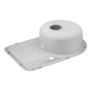 Фото Кухонна мийка Qtap 67*44L Satin 0,8 мм