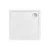 Фото Набір Qtap душова кабіна Presto Pear 1970x800x800 мм + піддон Tern 80x80x12 см з сифоном