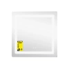 Дзеркало Lidz Kubis (KU2) 700х700 з LED-підсвічуванням Touch, з антизапотіванням, з регулюванням яскравості
