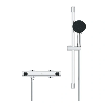 Фото Змішувач термостатичний для душу Grohe QuickFix Precision Flow