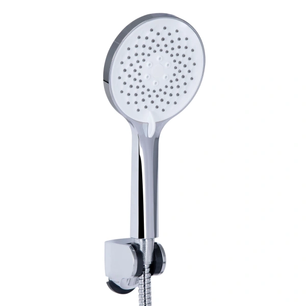 Змішувач для ванни з довгим виливом 373 мм. та душовим гарнітуром Qtap Taurus