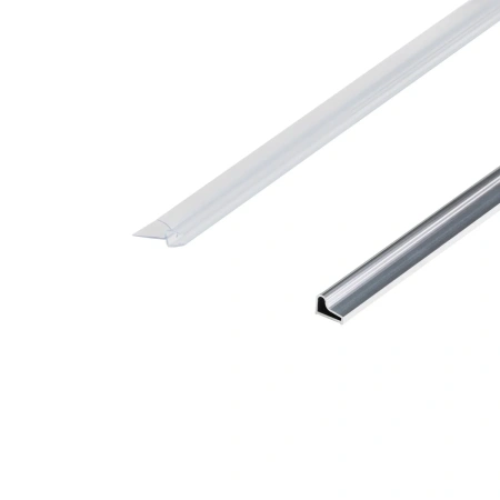 Фото Набір Qtap душова кабіна Capricorn Clear 2020x900x900 мм + піддон Tern 90x90x12 см з сифоном