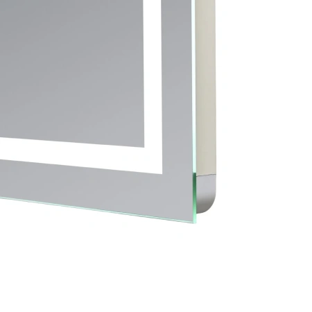 Дзеркало Qtap Mideya (MI1) 800x800 з LED-підсвічуванням Touch, з антизапотіванням, димером, рег. яскравості