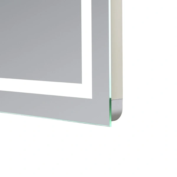 Дзеркало Qtap Mideya (MI1) 800x800 з LED-підсвічуванням Touch, з антизапотіванням, димером, рег. яскравості