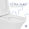 Унітаз підлоговий Qtap Presto безобідковий з сідінням Soft-close