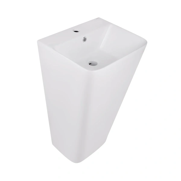 Раковина для підлоги моноблок Qtap Tern 440х380х830mm White