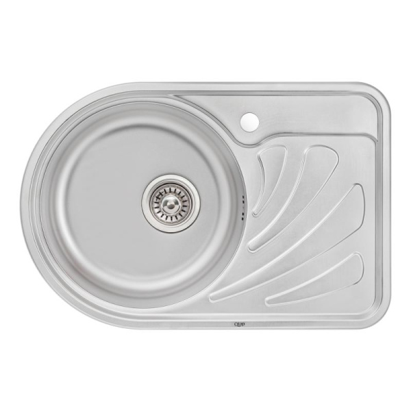 Кухонна мийка Qtap 67*44L Micro Decor 0,8 мм