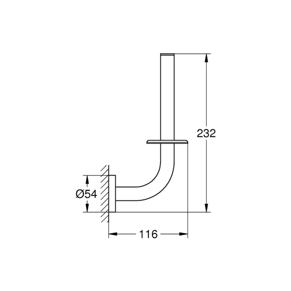 Тримач для запасного рулону паперу Grohe QuickFix Start