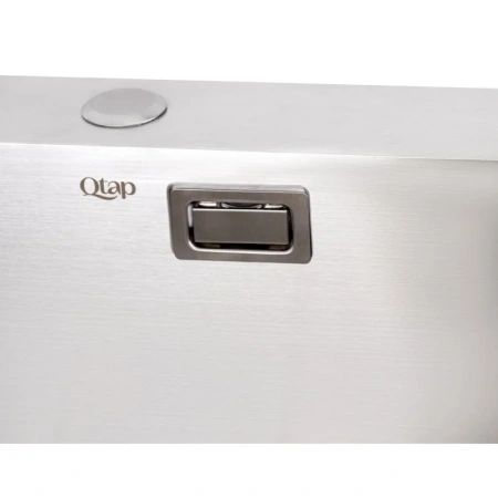 Фото Кухонна мийка Qtap 50*50 Satin 2.7/1.0 мм