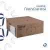 Раковина підвісна Leo N 380x360x130 мм, White, кутова, овальна, без донного клапана Qtap