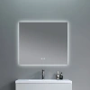 Дзеркало Qtap Taurus (TA1) 1000×800 мм з LED-підсвічуванням Touch, з антизапотіванням, з димером, рег. темп. кольору (3000-6500K)