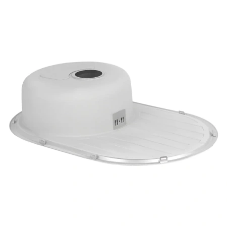 Фото Кухонна мийка Qtap 7750 Satin 0,8 мм