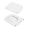 Унітаз підвісний Qtap Gemini Ultra Quiet 485×340×350 мм, White, з сидінням Slim Duroplast / Soft-close / Quick Release