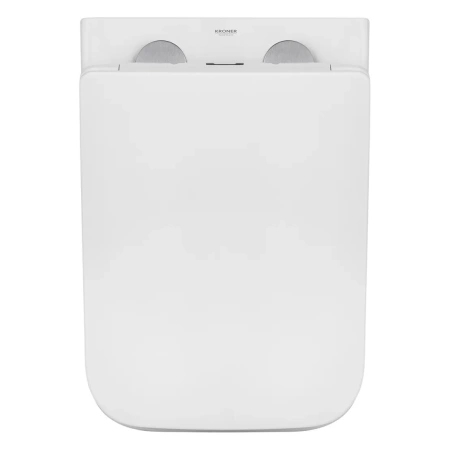 Унітаз підвісний безобідковий Kroner Eifel WHI523629 RIMLESS з сидінням (KE523629WHIR)