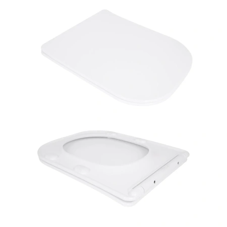 Унітаз підлоговий Qtap Aquarius Ultra Quiet 620×355×790 мм з сидінням Soft-close, White