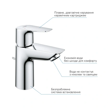 Фото Комплект змішувачів для душу з термостатом Grohe QuickFix