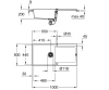 Фото Мийка з крилом 100 см GROHE K-SERIES K 500