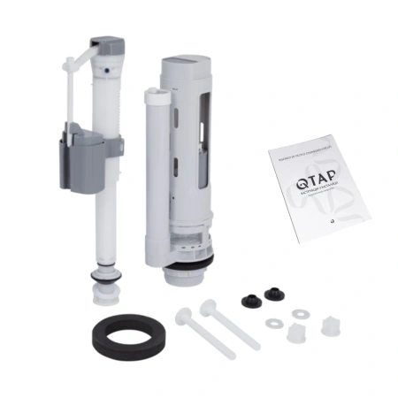 Унітаз-компакт Qtap Cardinal Ultra Quiet безободковий з сидінням Soft-close