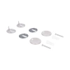 Qtap Сидіння для унітаза (Jay 640, Swan 640) 422x360x30 мм, White, з мікроліфтом, Slim Duroplast, Quick Release