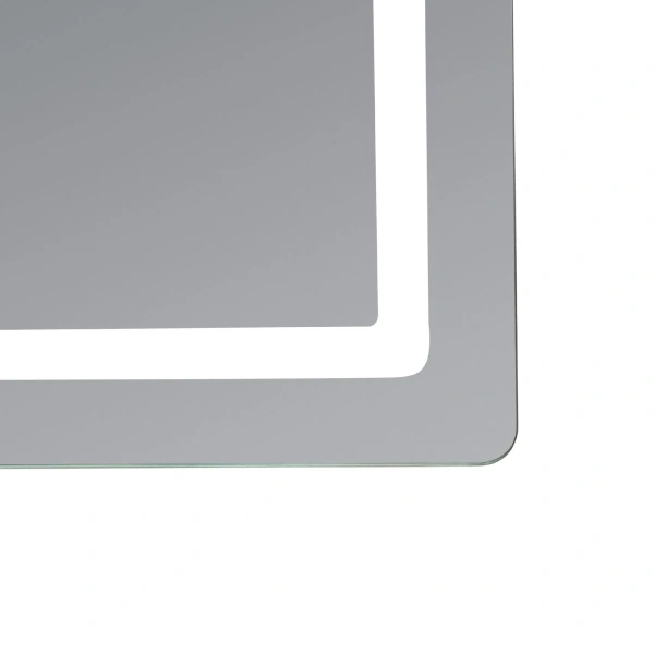 Дзеркало Qtap Mideya (MI2) 800х700 з LED-підсвічуванням Touch, з антизапотіванням, з димером, рег. яскравості