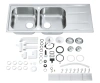Фото Мийка для кухні з ексцентриком GROHE K-SERIES K 400