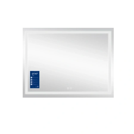 Дзеркало Qtap Mideya (DC-F613) 700х500 з LED-підсвічуванням Touch, з антизапотіванням, димером