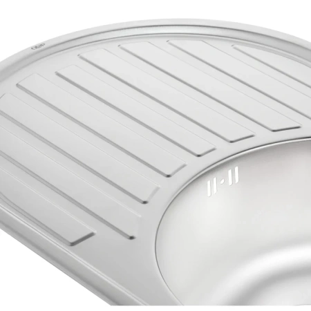 Фото Кухонна мийка Qtap 7750 Satin 0,8 мм