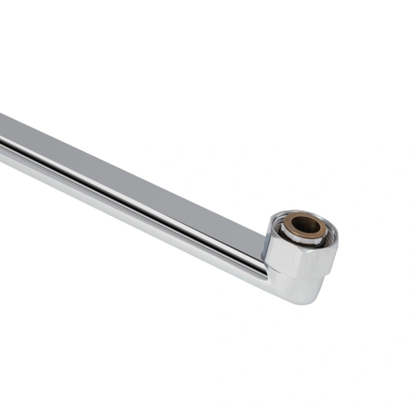 Змішувач для ванни з довгим поворотним виливом та душовим гарнітуром Lidz Latwa