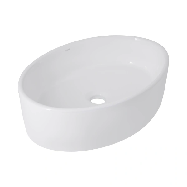 Раковина накладна овальна 500x360x140 мм, Qtap Kolibri(46781)
