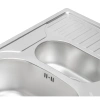 Фото Кухонна мийка Qtap 78*50-B Micro Decor 0,8 мм