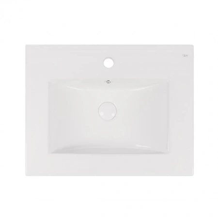 Комплект Qtap Taurus 600х800х437 Whitish oak тумба для пола + раковина врізна