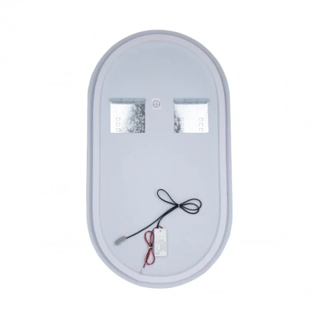 Дзеркало настінне овальне, LED Lidz 500х900 Qtap Scorpio