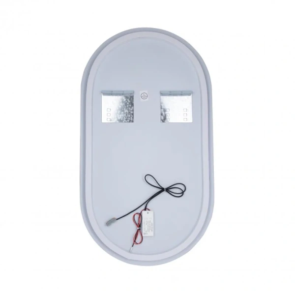 Дзеркало настінне овальне, LED Lidz 500х900 Qtap Scorpio