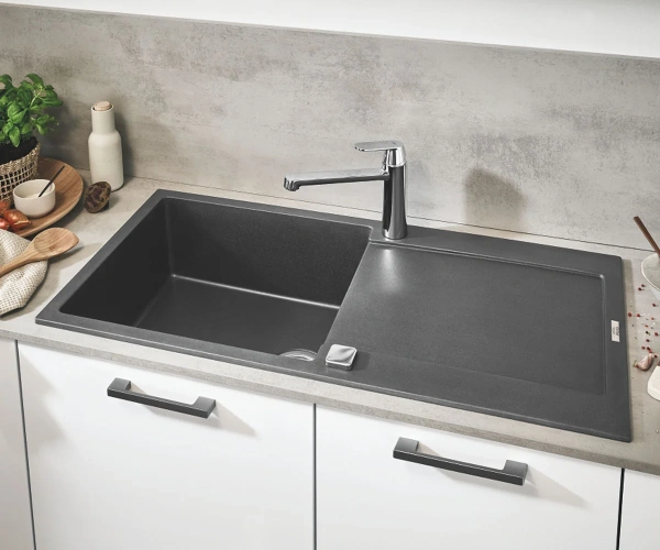Фото Мийка з крилом 100 см GROHE K-SERIES K 500