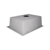 Фото Кухонна мийка Lidz 60*50 Brush 3.0/1,0 (колір графіт) + змішувач для кухні Qtap