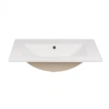 Комплект Qtap Taurus 600х580х437 Whitish oak тумба підвісна + раковина врізна