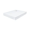 Фото Набір Qtap душова кабіна Capricorn Clear 2020x1000x800 мм + піддон Tern 100x80x12 см з сифоном