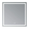 Дзеркало Qtap Mideya (MI1) 800x800 з LED-підсвічуванням Touch, з антизапотіванням, димером, рег. яскравості