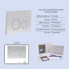 Готове рішення Qtap для ванної кімнати: підвісний унітаз Jay Ultra Quiet 520x360x320 + комплект інсталяції Nest 4 в 1 (кругла клавіша Satin)