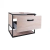 Тумба підвісна Qtap Taurus 600х476х469 Whitish oak зі стільницею