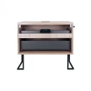 Тумба для пола Qtap Taurus 800х616х437 Whitish oak зі стільницею