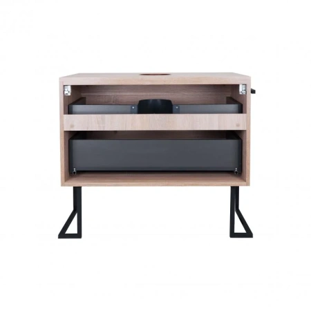 Тумба для пола Qtap Taurus 800х616х437 Whitish oak зі стільницею